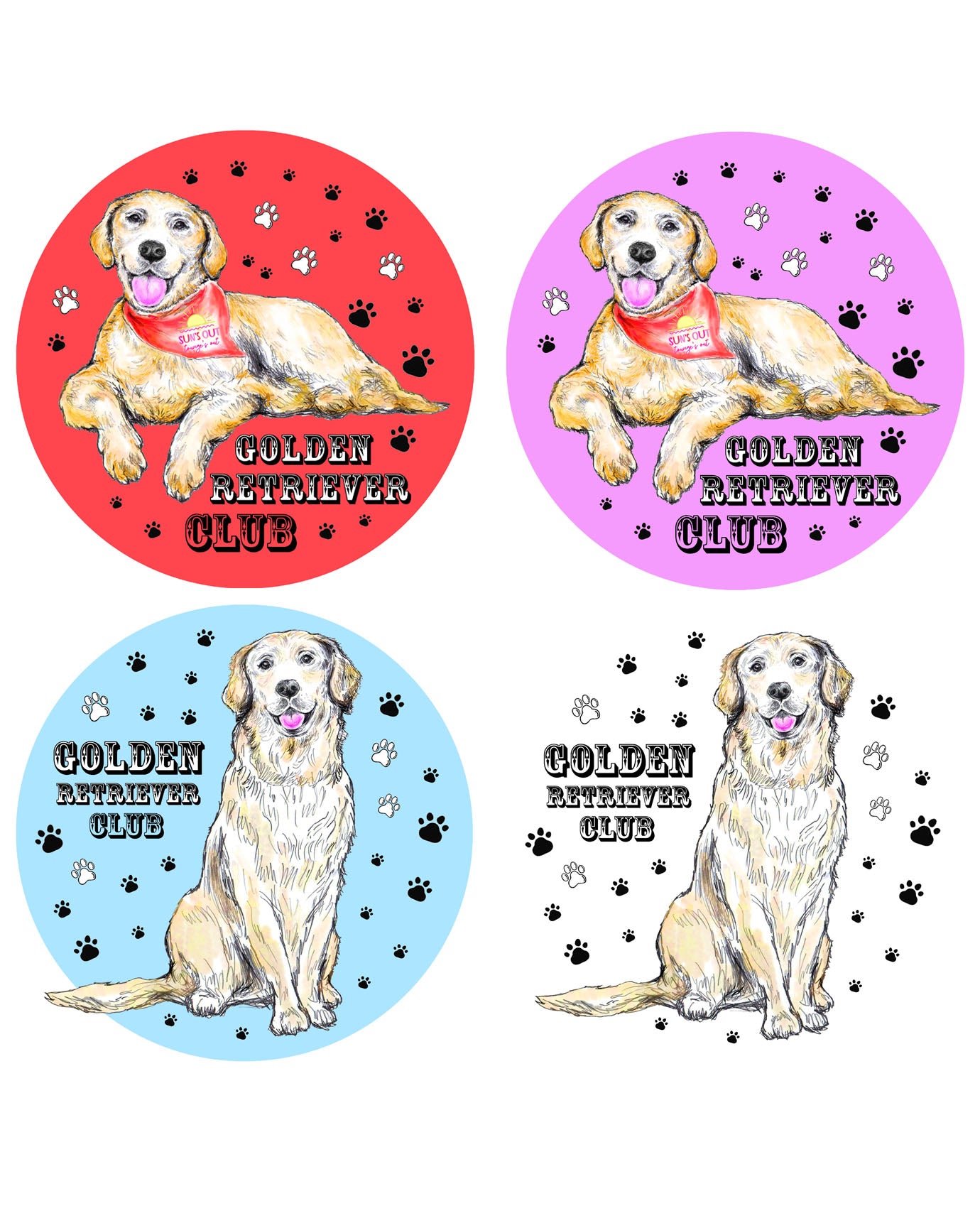 Golden Retriever táska - TERVEZD MEG TE! - Válassz GOLDEN RETRIEVER MINTÁT és TÁSKA SZÍNT