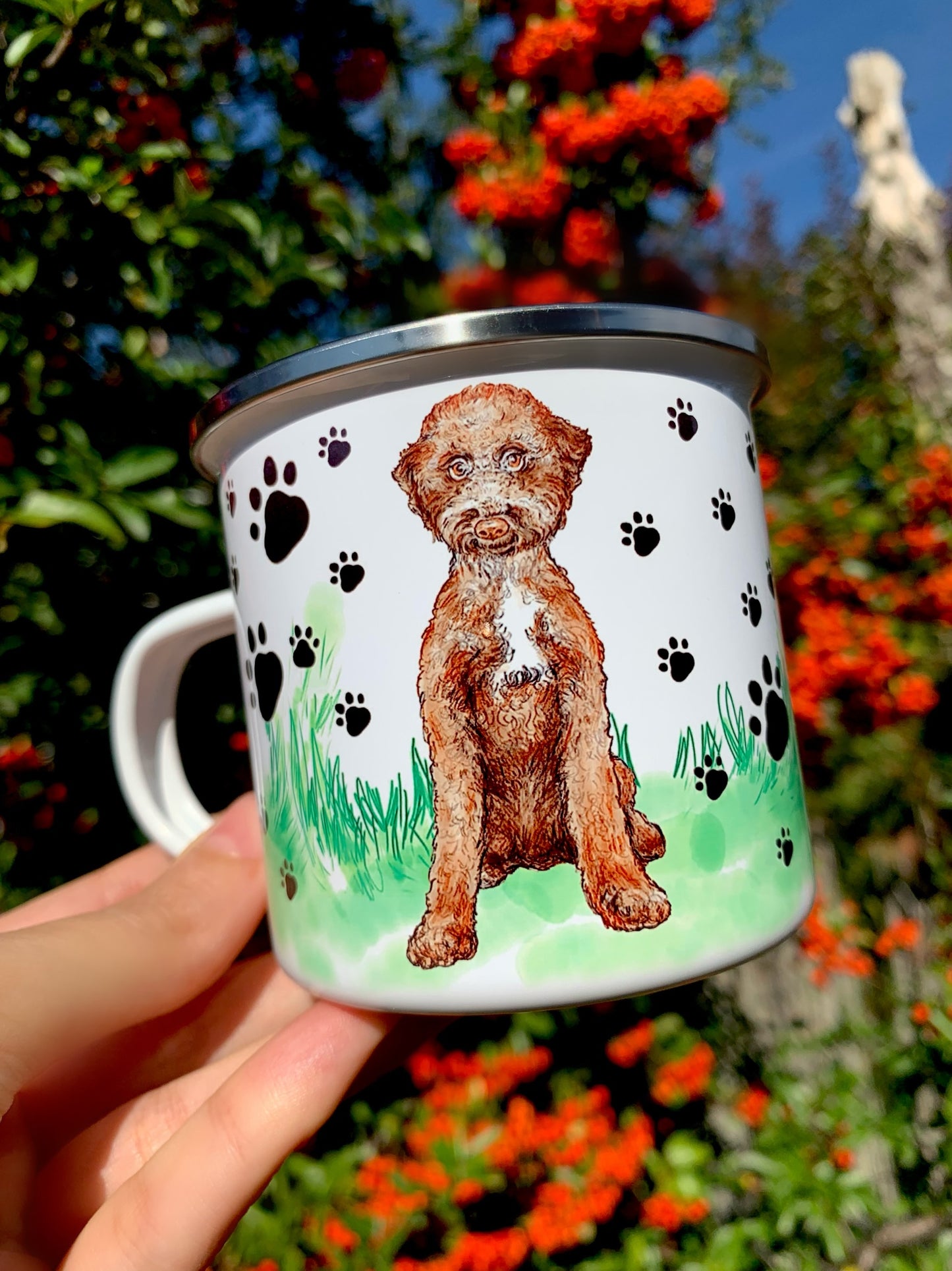 Lagotto - Cockapoo - Toy Poodlee bögre - FÉM