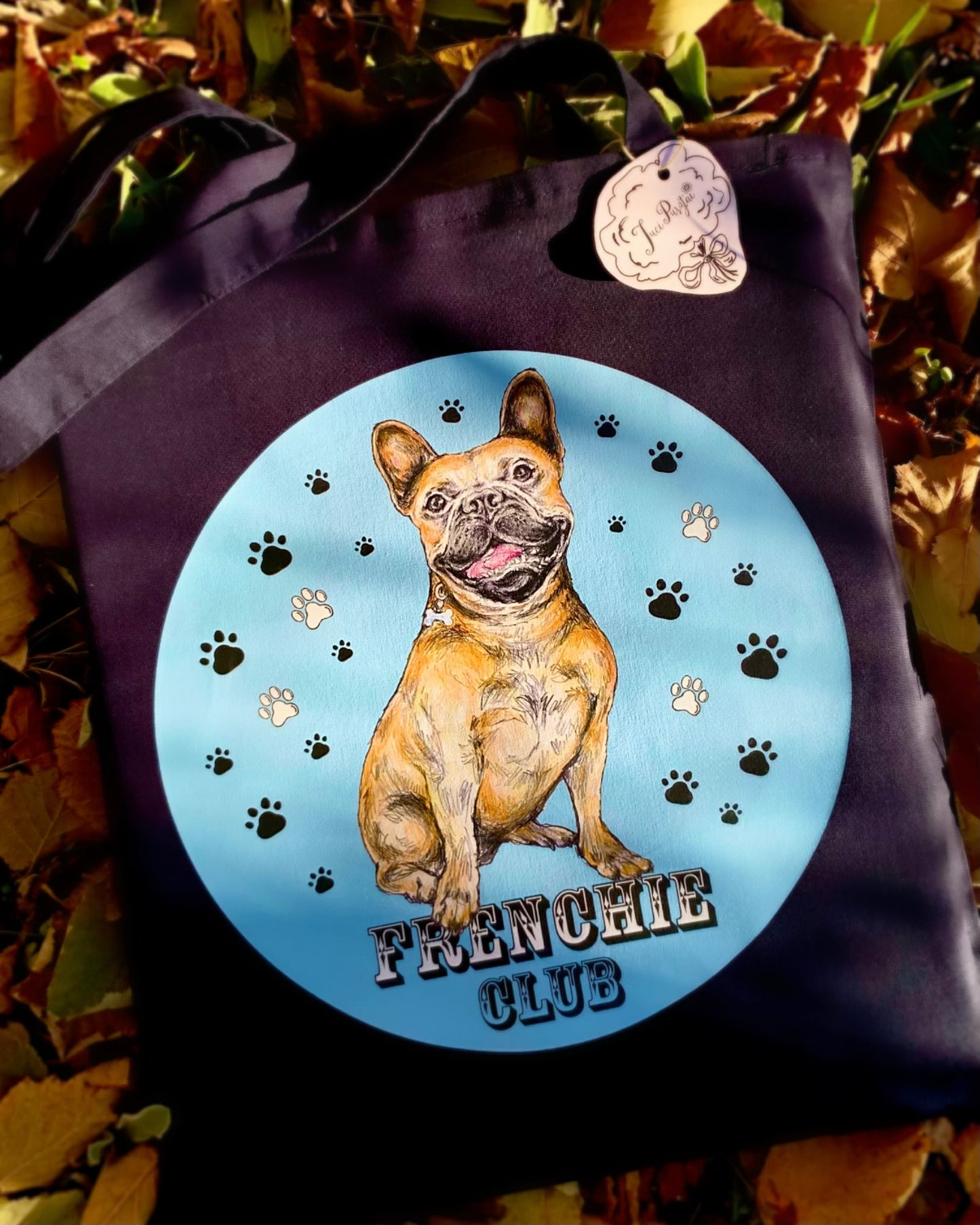Francia Bulldog táska - TERVEZD MEG TE! - Válassz FRANCIA BULLDOG MINTÁT és TÁSKA SZÍNT