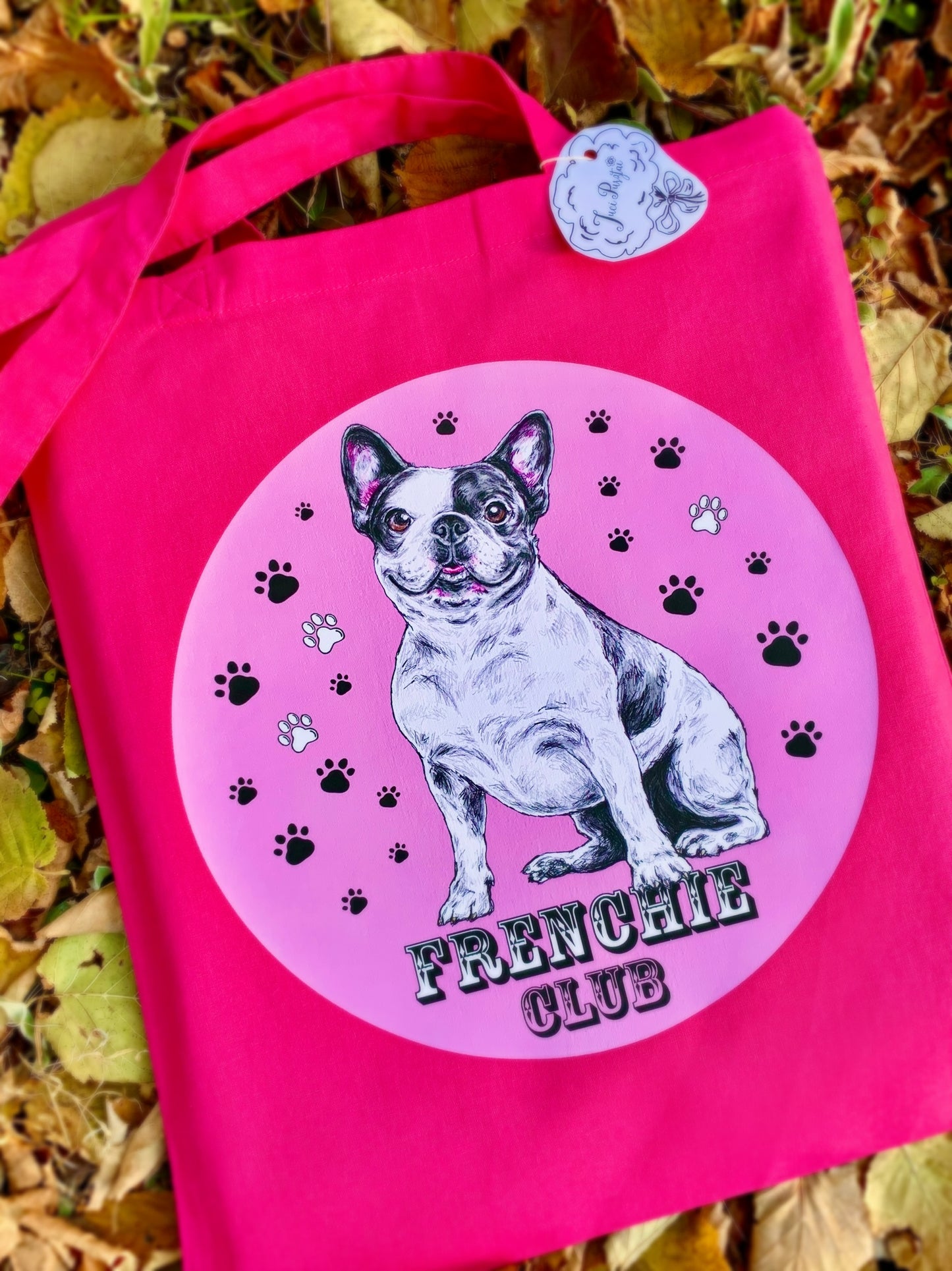 Francia Bulldog táska - TERVEZD MEG TE! - Válassz FRANCIA BULLDOG MINTÁT és TÁSKA SZÍNT