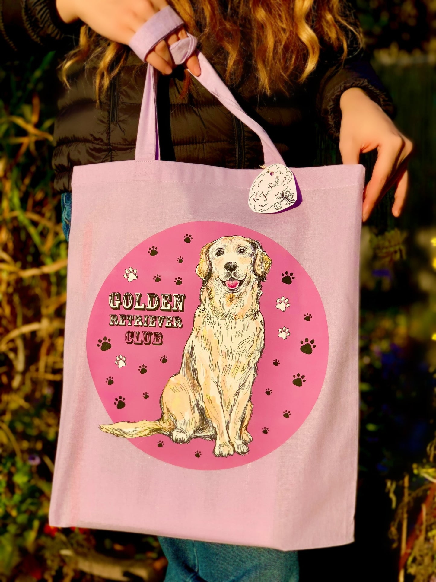 Golden Retriever táska - TERVEZD MEG TE! - Válassz GOLDEN RETRIEVER MINTÁT és TÁSKA SZÍNT