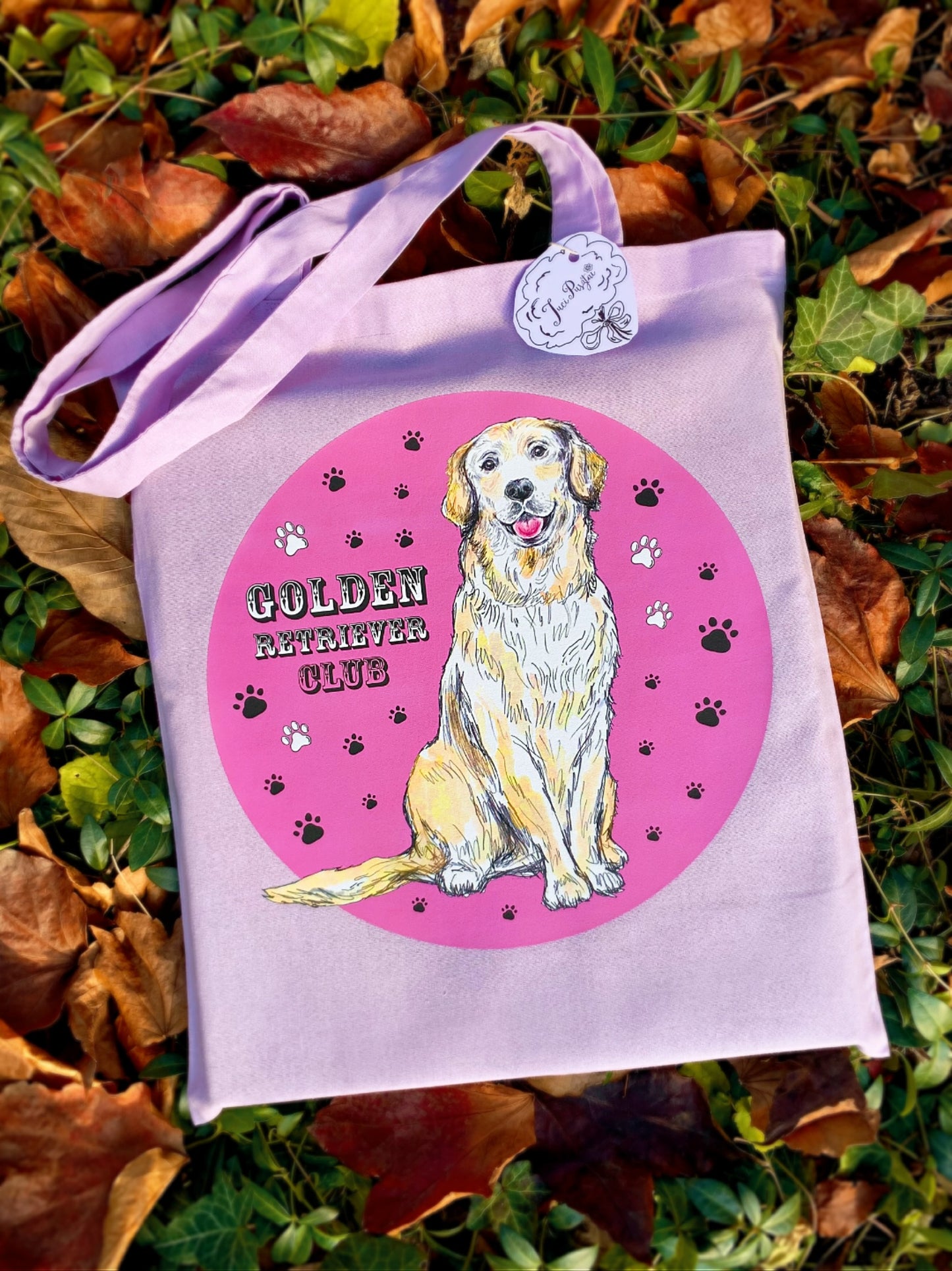 Golden Retriever táska - TERVEZD MEG TE! - Válassz GOLDEN RETRIEVER MINTÁT és TÁSKA SZÍNT