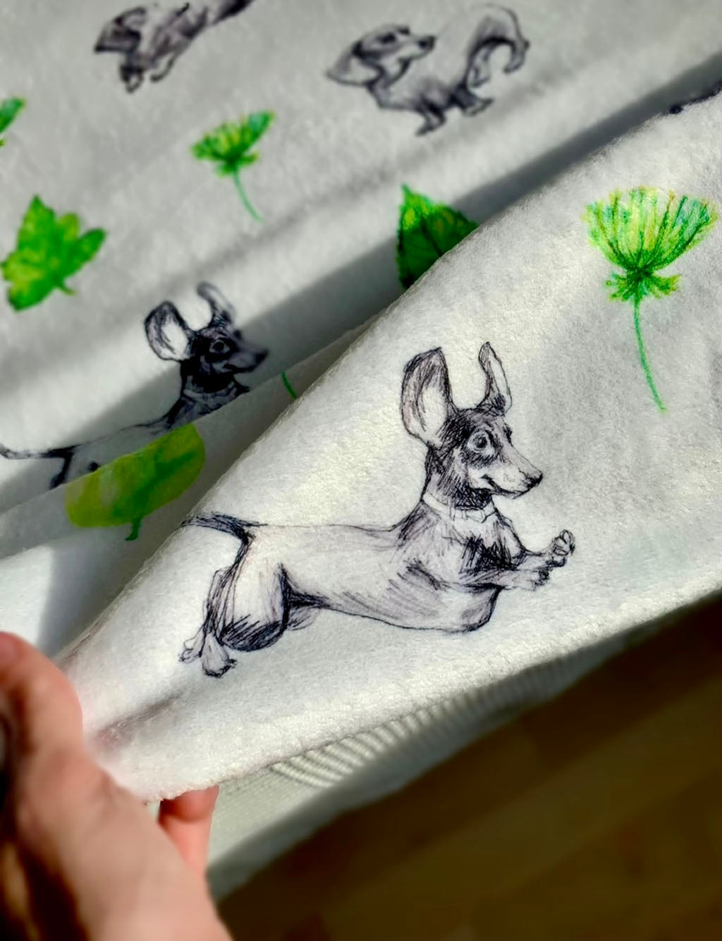 Tacskó takaró - baba és felnőtt méret