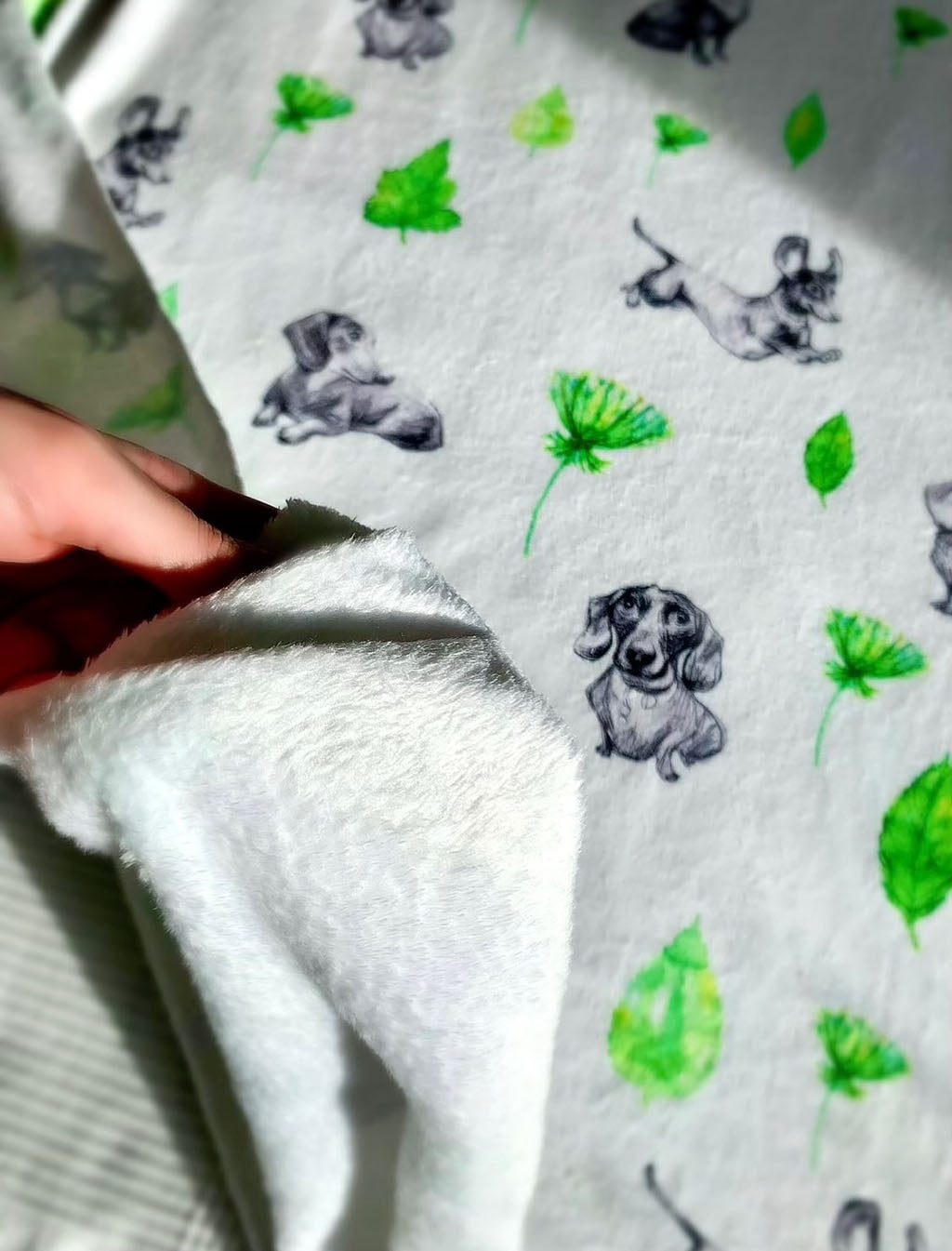Tacskó takaró - baba és felnőtt méret