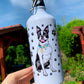 Ülő Boston terrier kulacs prémium minőségű, egyedi grafikával