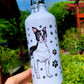 Letisztult Boston terrier design kulacson, kézzel festett illusztrációval