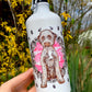 Lagotto Romagnolo Kulacs - FÉM - Ülő Lagotto kutya mintával
