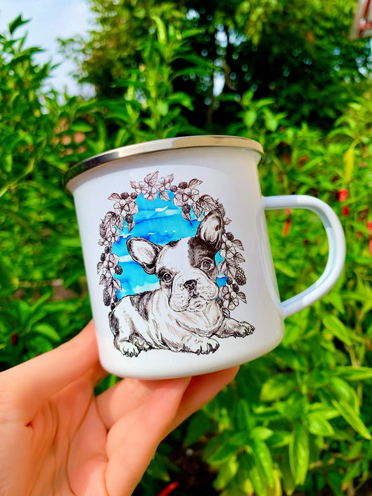 French Bulldog mug - Francia Bulldog bögre - 2 FÉLE BULLDOG MINTÁVAL