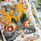 Sün, tök és őszi falevél mintás puzzle kirakó gyerekeknek és felnőtteknek.